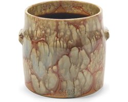 Serax Jars Pottery By Bloempot M Beige Mystique D 25 cm H 24 cm Opening 20.5cm