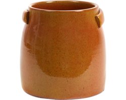 Serax Jars Pottery By Bloempot Medium Ø25 Orange