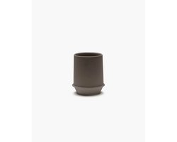Serax Kelly Wearstler Dune beker D9cm H11.5cm 35cl slate (set van 2)
