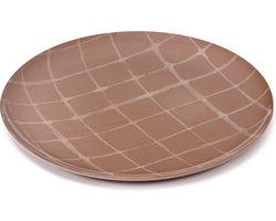 Serax Kelly Wearstler Zuma plat bord D33cm sienna