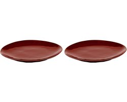 Serax La Mère By Marie Michielssen Ontbijtbord Ø20 Set Van 2 Venetian Red