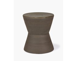 Serax Marie Michielssen Bijzettafel Pawn Sand Black 32 x 32 x 40 cm