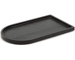 Serax Marie Michielssen La Mère dienblad 45x27cm carbonised ash zwart