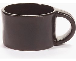 Serax Marie Michielssen - LA MÈRE Ristretto cup, Ebony - 7.5 x 5.5 x h 4 cm (set van 2)