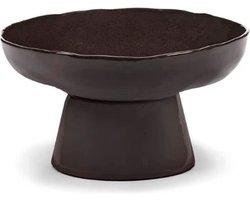 Serax Marie Michielssen La Mère schaal op voet H18cm D31cm ebony