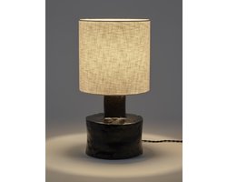 Serax - Marie Michielssen Lighting - Tafellamp - Zwart/Beige - 25 Ø - H 47,00cm - 3,80kg