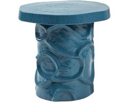 Serax Marie Michielssen Mena 07 Bijzettafel Pawn Blauw Diameter 35-39cm H40cm