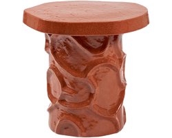 Serax Marie Michielssen Mena 07 Bijzettafel Pawn Rood / Roest Diameter 35-39cm H40cm