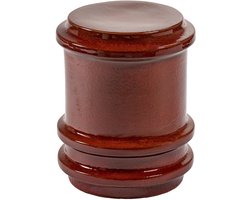 Serax Marie Michielssen Pawn kruk bijzettafel D34.8cm h44.5cm donkerrood