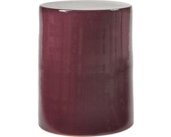 Serax Marie Michielssen Pawn kruk bijzettafel paars H46cm D37cm