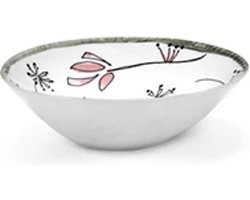 Serax Marni Midnight Flowers Fiore Rosa bowl D18cm H5.5cm roze / zwart