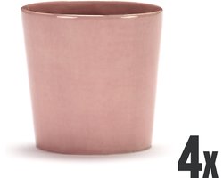 Serax Ottolenghi 25 cl Koffie kop Delicious Pink - 4 stuks - B8921018D