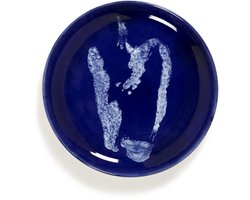 Serax - Ottolenghi Feast - Bord S - Donkerblauw/Wit - 19 Ø - 2 stuks