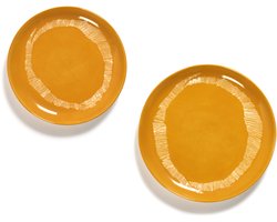 Serax - Ottolenghi Feast - Bord S - Geel/Wit - 19 Ø - 2 stuks