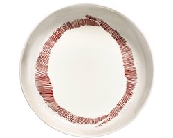 Serax - Ottolenghi Feast - Bord - Wit/Zwart - 22 Ø - 2 stuks