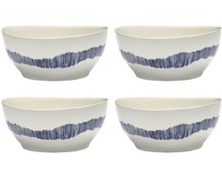 Serax - Ottolenghi Feast - Kom S - Wit/Blauw - 16 Ø - 4 stuks
