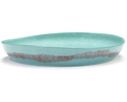 Serax - Ottolenghi Feast - Serveerkom M - Azurblauw/Rood - 36 Ø