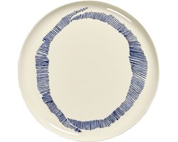 Serax - Ottolenghi Feast - Serveerschaal - Wit/Blauw - 35 Ø