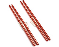 Serax Paola Navone Table Nomade chopsticks + houder set van 2 wit / rood