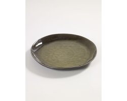Serax - Pascale Naessens Pure - Bord M - Groen - 28 Ø - 2 stuks