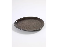 Serax - Pascale Naessens Pure - Ovaal Bord L - Bruin - 2 stuks