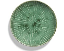 SERAX-Pascale Naessens-Verde Lanza - Bord 22 cm - 2 stuks - groen