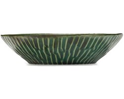 SERAX-Pascale Naessens-Verde Lanza - Diepbord Pastabord Ø 22 cm H5.5cm - groen (set van 2)
