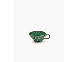 Serax Pascale Naessens Verde Lanza espressokop 10cl groen (set van 2)