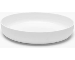 Serax Piet Boon Base diep bord D24cm H4,5cm MAT wit (set 4 stuks)