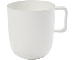 Serax Piet Boon Base theekop m/oor D8 H9cm wit geglazuurd