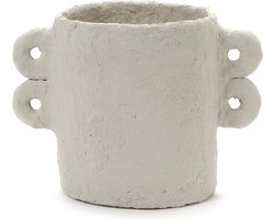 Serax - Pot Papier Maché - Offwhite
