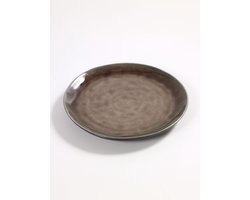 Serax Pure by Pascale Naessens Dinerbord - Small - Ø20,5 cm - 4 Stuks - Bruin