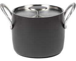 Serax Pure by Pascale Naessens - Kookpot - 4L - Ø 18cm - H 15,2cm - Zwart