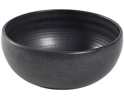 Serax Pure Schaal - Zwarte Kom - Keuken Decoratie - Ontworpen door Pascale Naessens - Taille Unique - Zwart