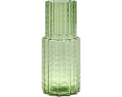 Serax - Ruben Deriemaeker Waves - Vaas - Transparant/Groen - 16 Ø