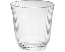 Serax - Sergio Herman Inku - Beker L - Transparant - 9 Ø - 30CL - 4 stuks
