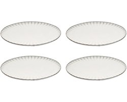 Serax - Sergio Herman Inku - Bord XL - Wit - 27 Ø - 4 stuks