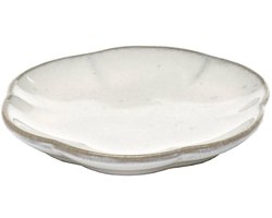 Serax - Sergio Herman Inku - Geribd Bord - Wit - 8 Ø - 4 stuks