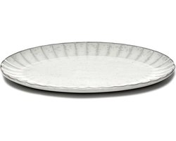 Serax - Sergio Herman Inku - Ovaal Bord L - Wit - 2 stuks