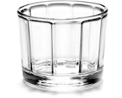 Serax - Sergio Herman Surface - Beker S - Transparant - 8 Ø - 25CL - 4 stuks