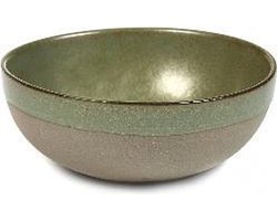 Serax Sergio Herman Surface camogreen bowl 11cm (per stuk)