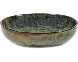 Serax - Sergio Herman Surface - Diep Bord S - Indi Grijs - 16 Ø - 4 stuks