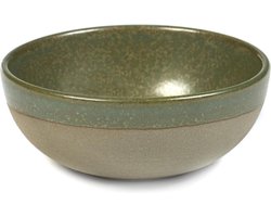 Serax - Sergio Herman Surface - Kom S - Camogroen - 11 Ø - 4 stuks