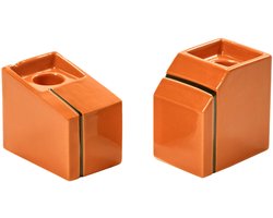 Serax Silos Kandelaar Set Van 2 Orange
