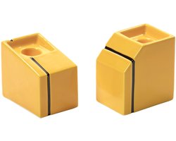 Serax Silos Kandelaar Set Van 2 Yellow