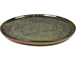 Serax Surface by Sergio Herman Borden - M -  Ø24 H1,5 - Indi Grey - 4 stuks