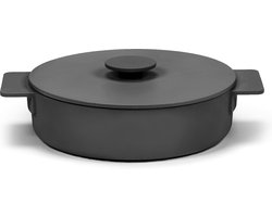 Serax Surface by Sergio Herman - Braadpan - Gietijzer - 2,6L - Ø 26cm - Zwart