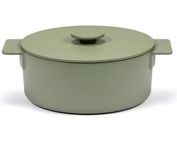 Serax Surface by Sergio Herman - Braadpan - Gietijzer - 4,2L - Ø 26cm - Camogroen