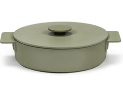 Serax Surface by Sergio Herman - Braadpan - Gietzijer - 2,6L - Ø 26cm - Camogroen