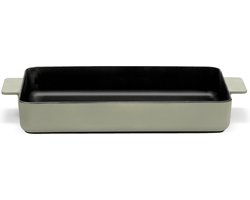 Serax Surface by Sergio Herman - Braadslede - Gietijzer - 38x25cm - H 6cm - Camogroen